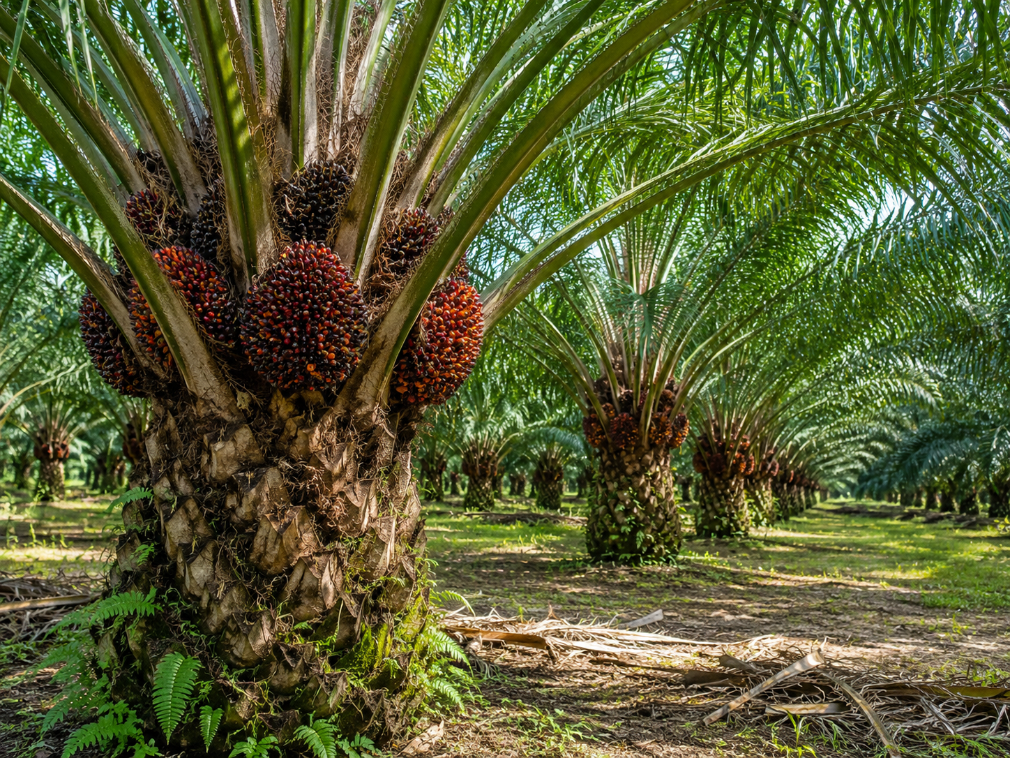 Palm fruits